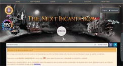 Desktop Screenshot of nextincantation.com